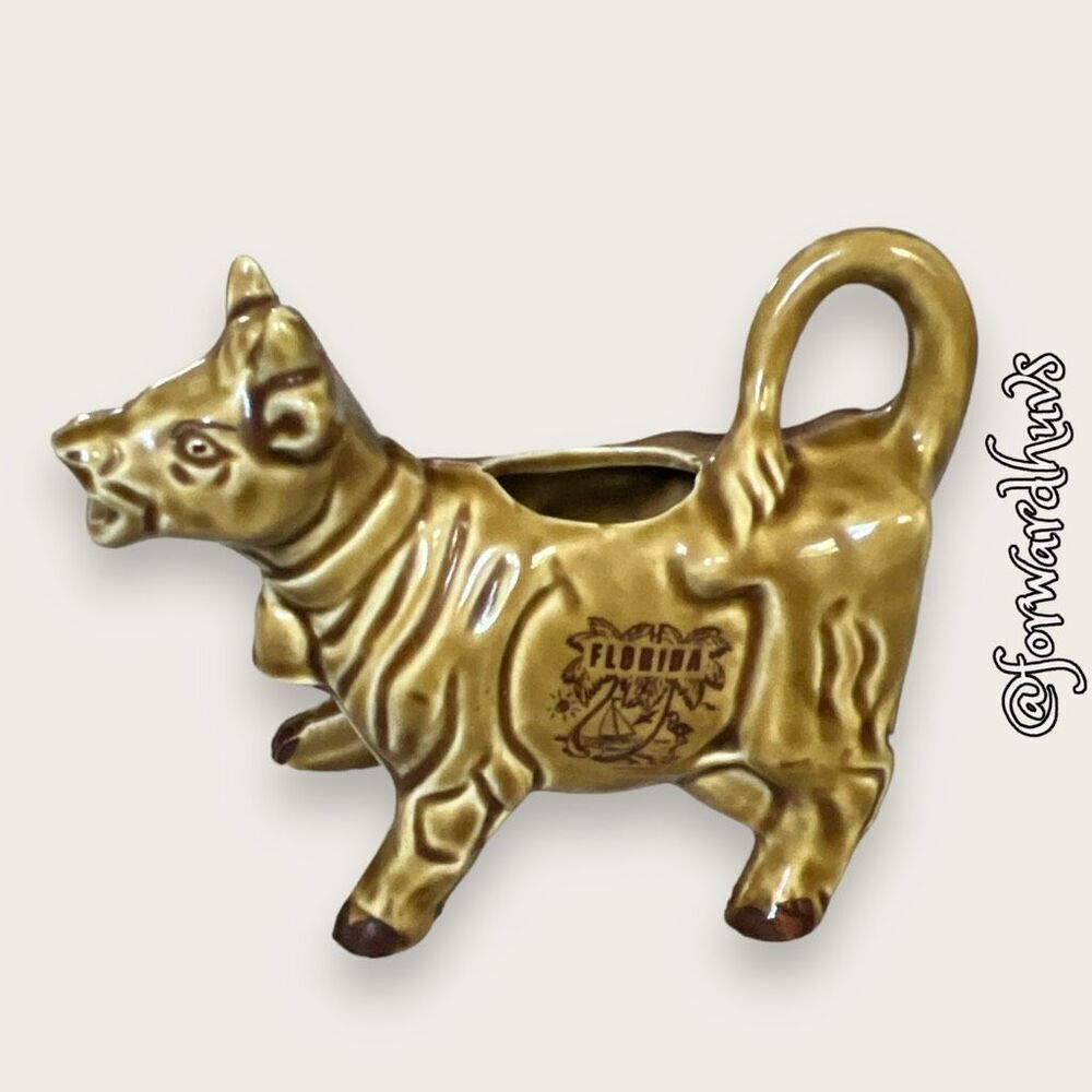 Vintage Florida Collectible Cow Creamer